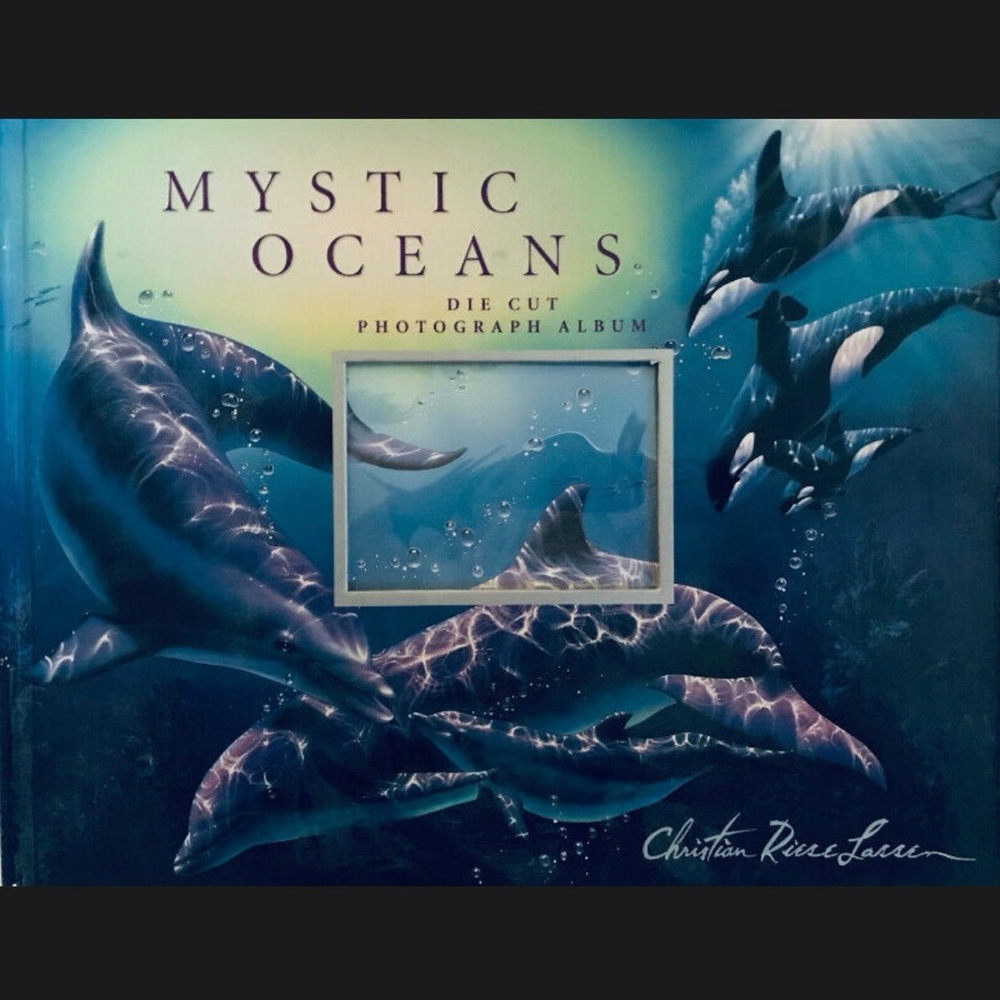 Mystic Oceans Die Cut Photograph Album by Christian Riese Lassen